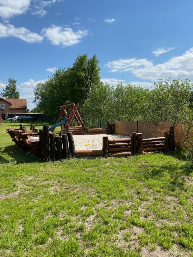Bobrowe Zacisze - Domki Letniskowe Zarnowska Exteriör bild