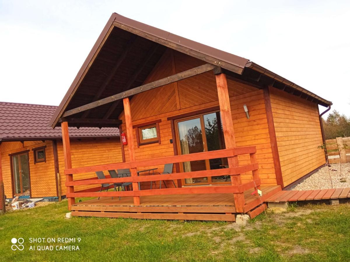 Bobrowe Zacisze - Domki Letniskowe Zarnowska Exteriör bild